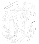 Part Location Diagram of 129921 Husqvarna Keeper Belt Engine